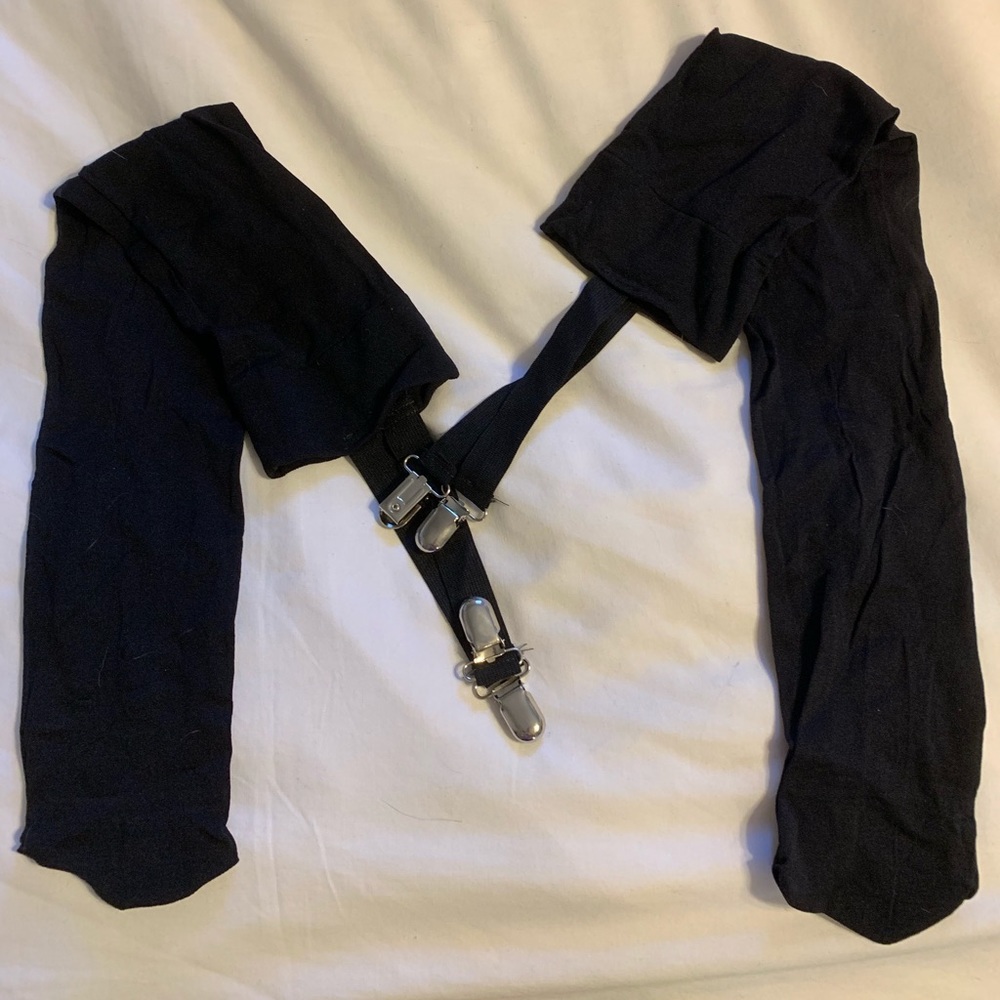 Thigh High clip on garters